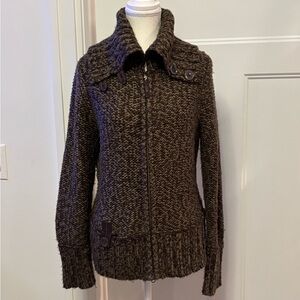 Lole Dark Brown Knit Sweater